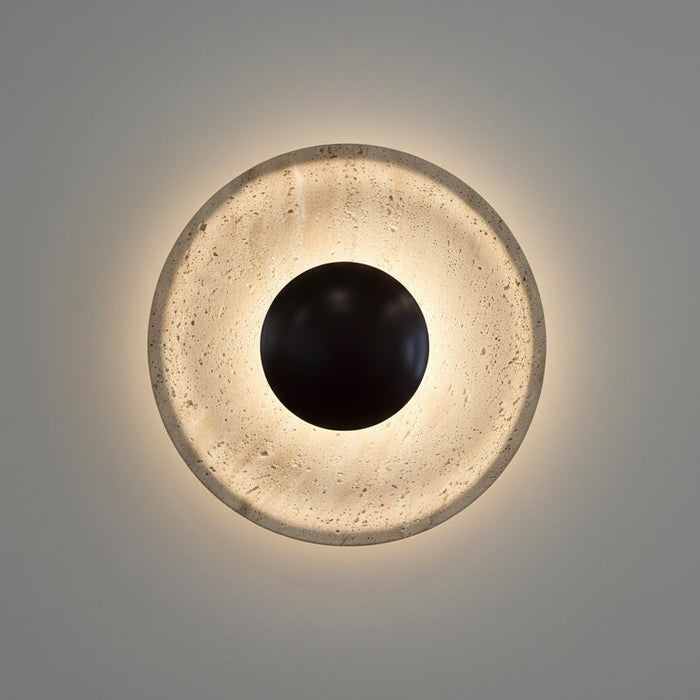 Telbix Firan Travertine LED Wall Light on Davoluce Display