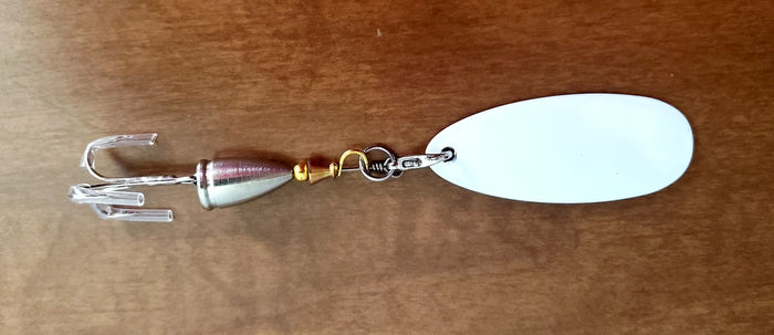 Flat Metal fishing lure - 1pc or bulk 10pc option
