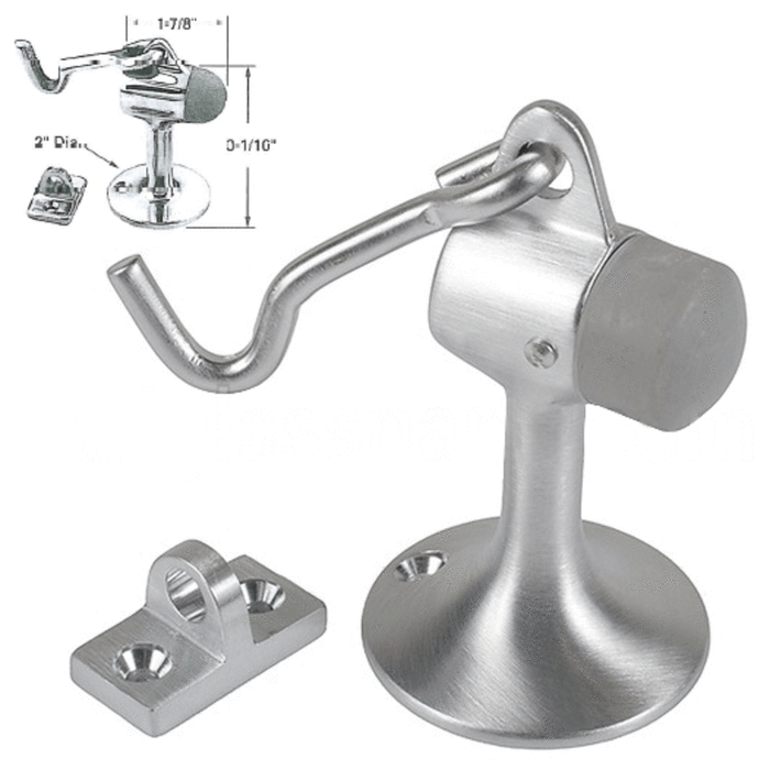 Floor Mounted Door Stop - Reflect Window & Door