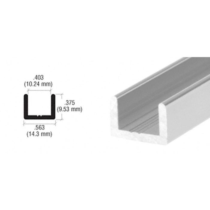 Frameless Shower Door Aluminum Regular U - Channel - Reflect Window & Door