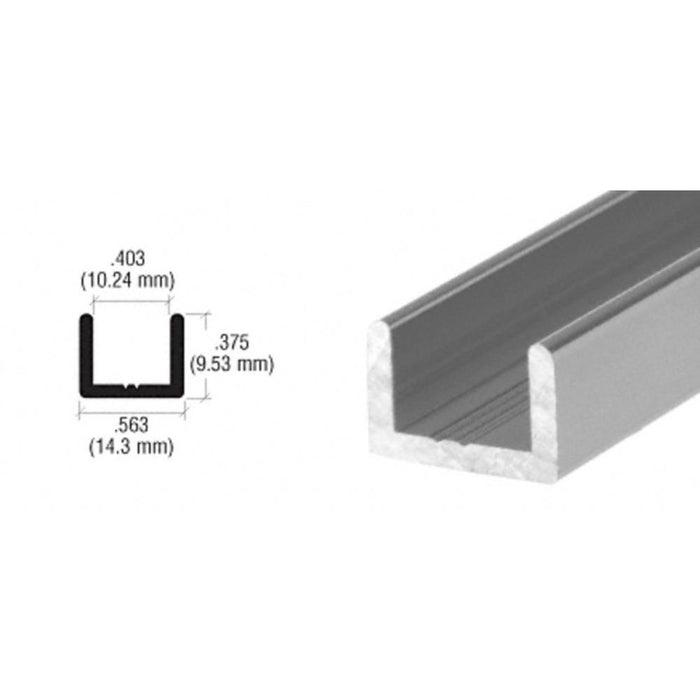 Frameless Shower Door Aluminum Regular U - Channel - Reflect Window & Door