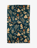 Geometry Aemilius Tea Towel - Pine & Moss