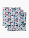 Geometry Nuts Cracking Dishcloth Set