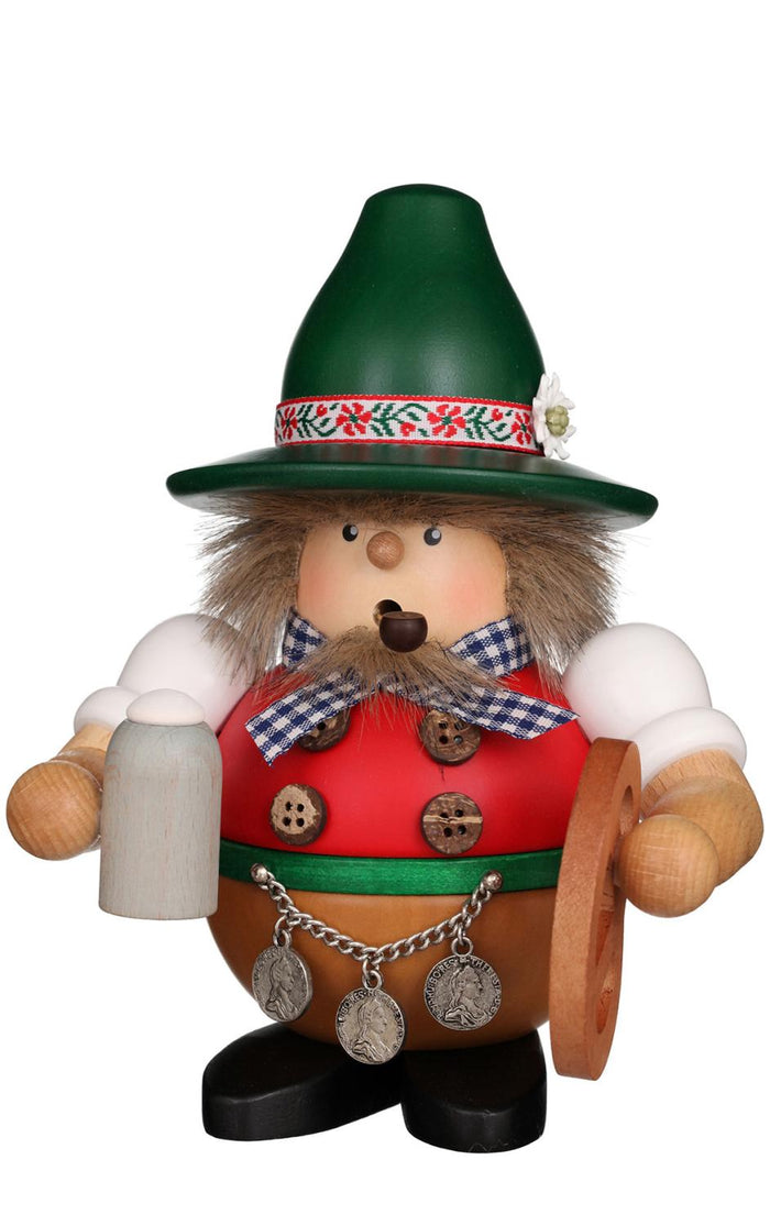 German Incense Smoker: Portly Oktoberfest Bavarian