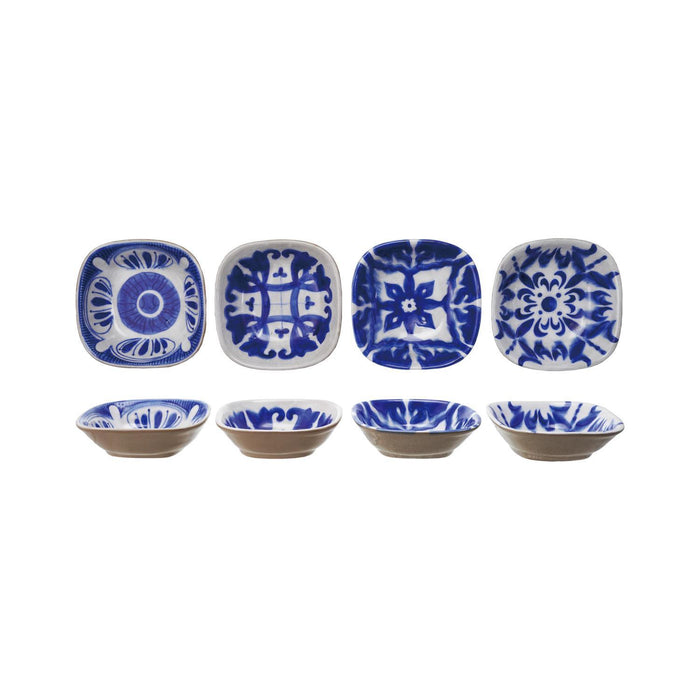 Hand-Painted Tile Bowl