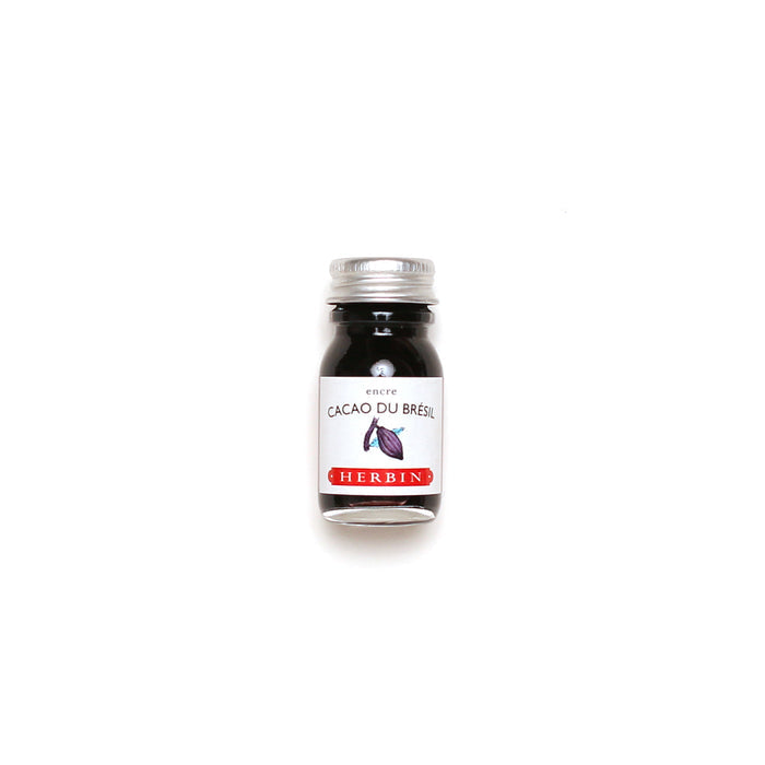 J. Herbin 10ml Bottled Ink - Cacao Du Brésil