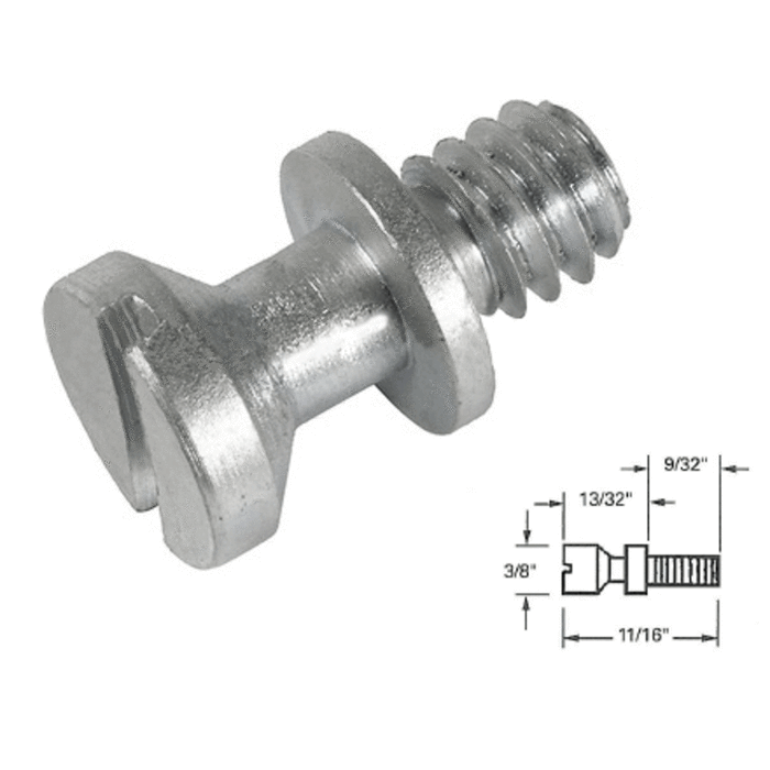 Commercial Entry/Exit Door Panic Bar Bolt - 1/4" N.C. - Jackson - Reflect Window & Door