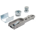 Jackson Commercial Door Centre Hung & Floor Pivot Set - Reflect Window & Door
