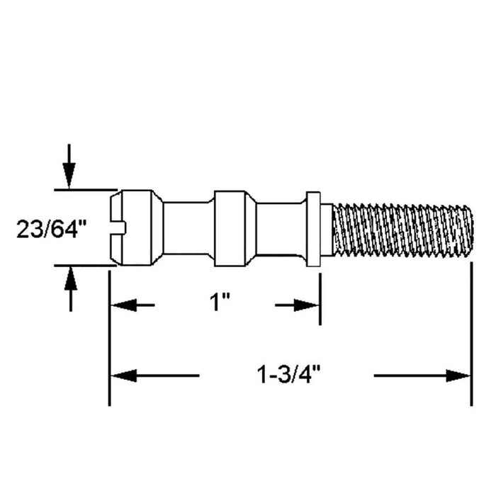 Kawneer Tandem Cone Mounting Stud for Door Replacement - Reflect Window & Door