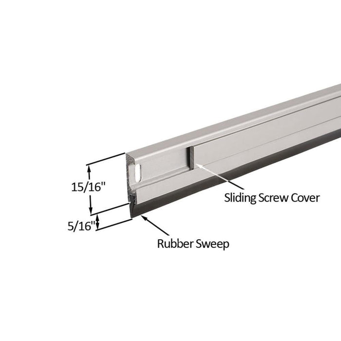 Storefront Door Sweep Kawneer – Premium Aluminum Weather Seal - Reflect Window & Door