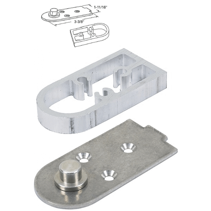 Kawneer Bottom Offset Frame Portion Commercial Door Pivot