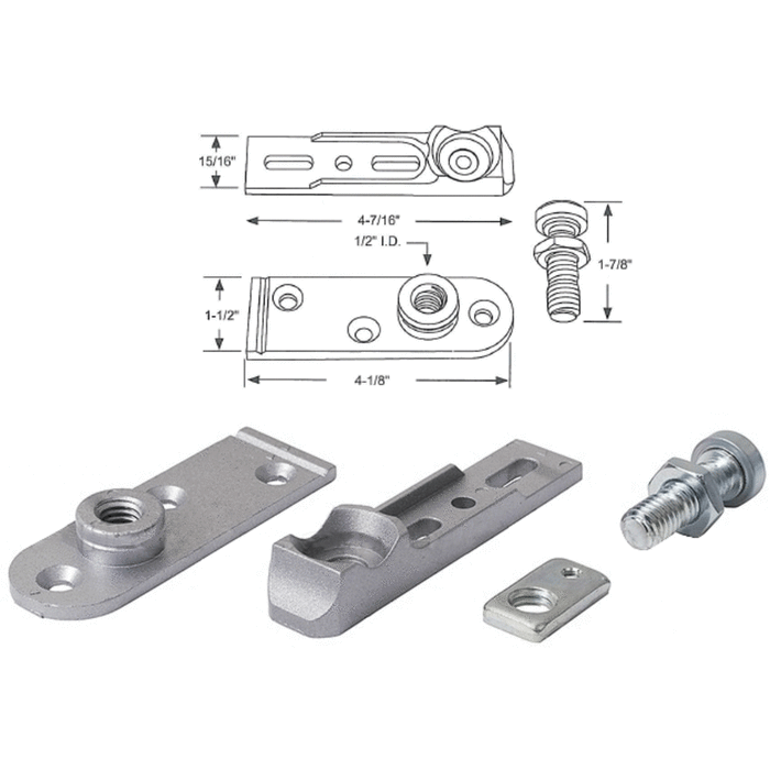 Commercial Door Bottom Pivot Set - Reflect Window & Door