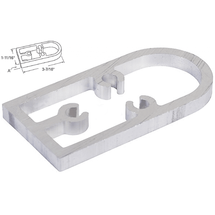 Kawneer Commercial Door Bottom Pivot Shim
