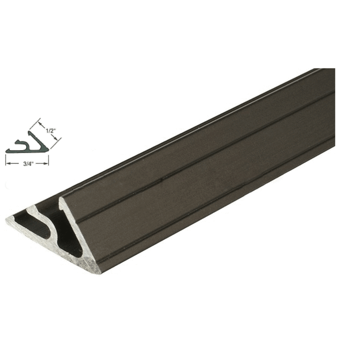 Kawneer 3/4" Commercial Door Stop - Bronze Anodized - Reflect Window & Door