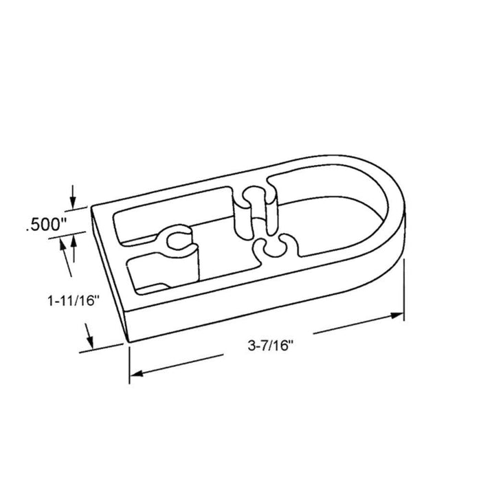 Kawneer Heavy - Duty Bottom Pivot for Commercial Doors - Reflect Window & Door