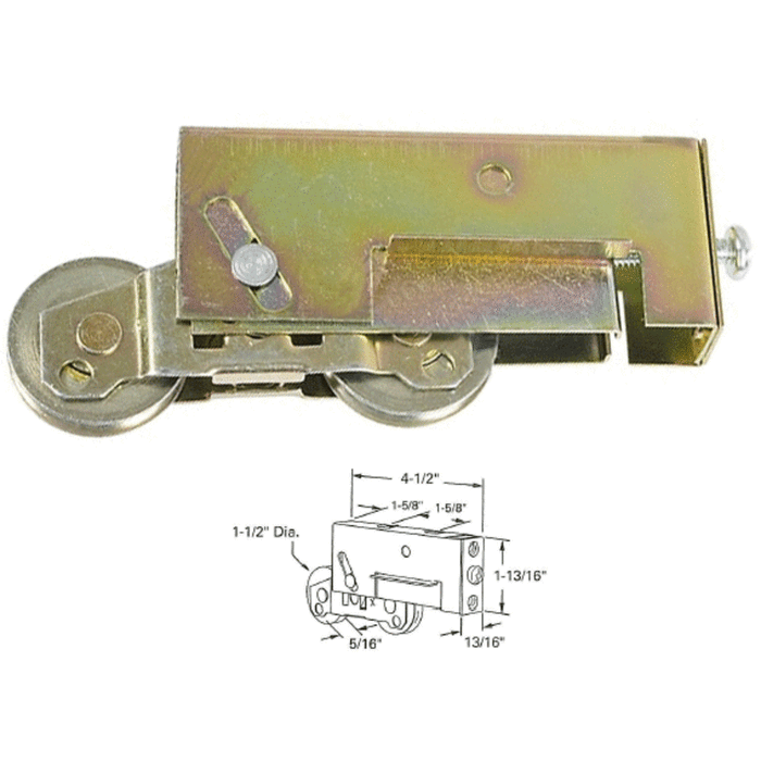 Kawneer Hardware Sliding Glass Door Steel Roller