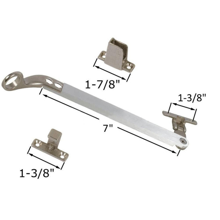 Kawneer 7" Left Hand Awning Window Push Bar Operator - Reflect Window & Door