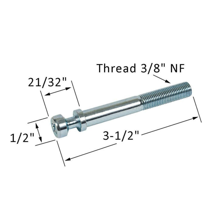 Kawneer Heavy - Duty Storefront Door Machine Bolt - Reflect Window & Door