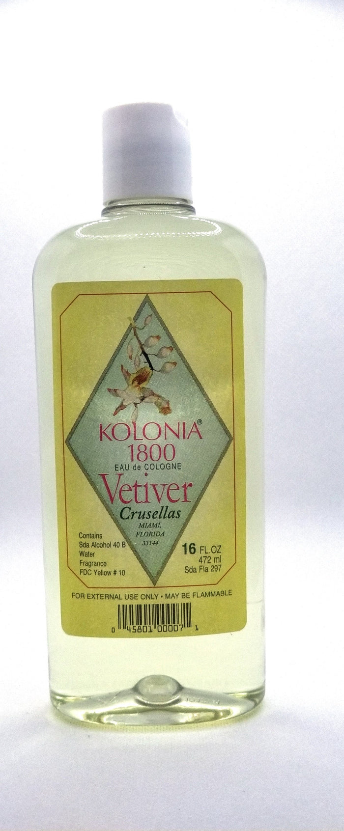 Kologne 1800 Vetiver 16oz Cologne