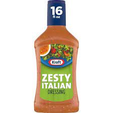 KRAFT ZESTY ITALIAN SALAD DRESSING 24 OZ   #ROCK VALUE-ORDER BY  TUESDAY EVENING OCT 27 ARRIVING NOV 04    FOR DELIVERY#
