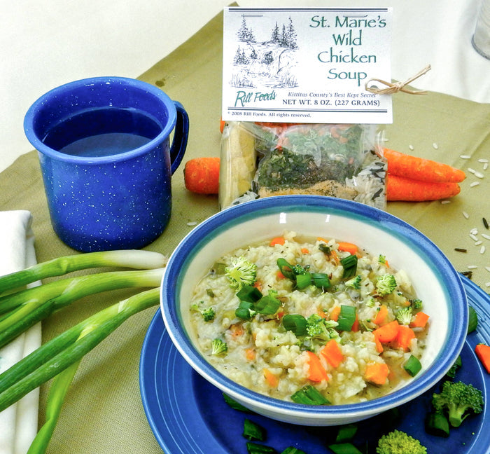 Large St. Marie's Wild Rice and Chicken Soup Mix - Pine & Moss