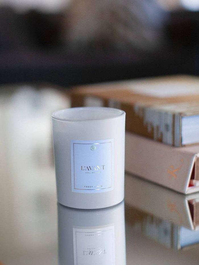 Fresh Linen Candle - Pine & Moss