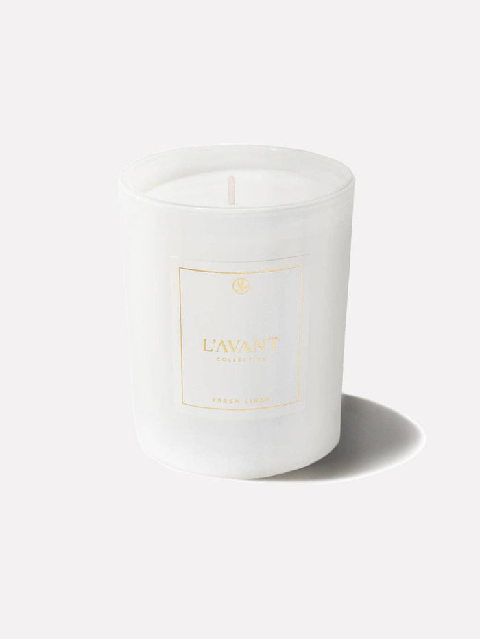 Fresh Linen Candle - Pine & Moss