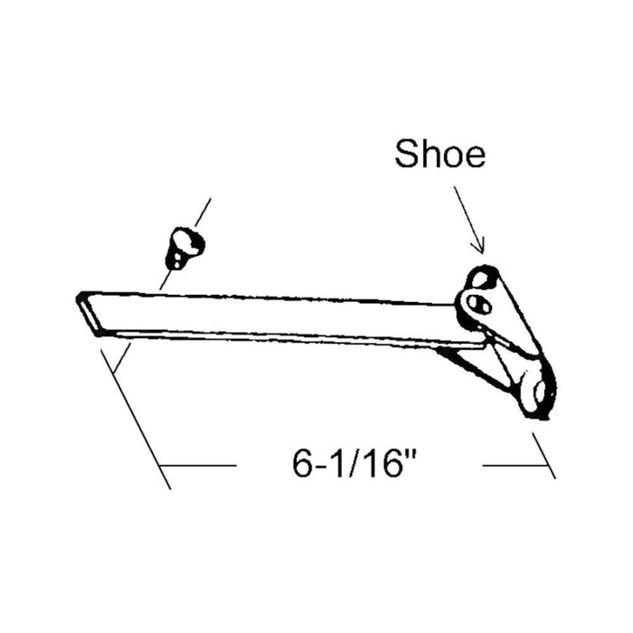 LCN Durable Aluminum Rod & Shoe for Door Closer Arm - Reflect Window & Door