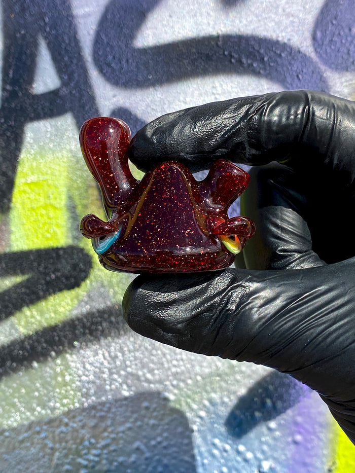 Lerk Crushed Opal Pompgranted Pendant