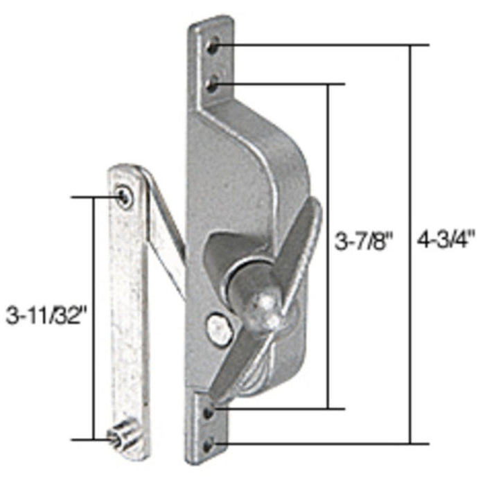 Louver Window or Door Operator 3 - 11/32" Link Arm for Stanley Windows - Reflect Window & Door