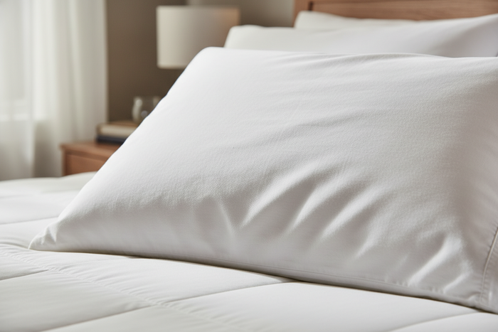 Luksus Collection - 50/50 Solid White Pillow Sham | Northern Feather Canada