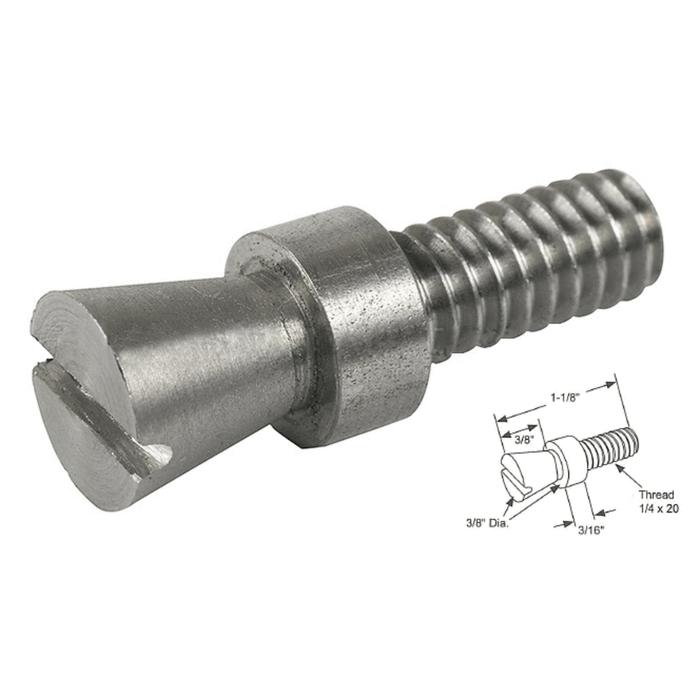 Machine Bolt for Commercial Aluminum Store Front Door Handles - Reflect Window & Door