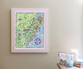 Map of Rye, NH