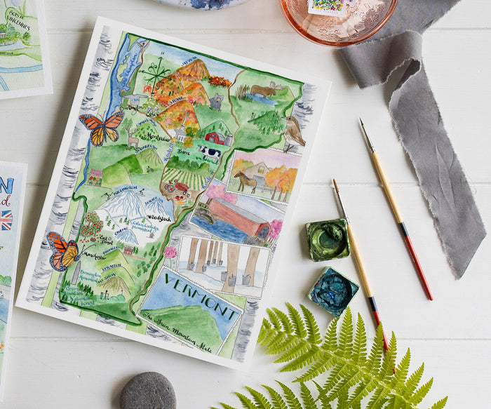 Map of Vermont