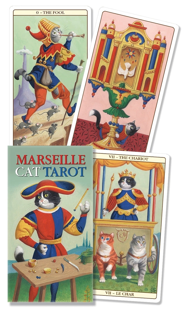 Marseille Cat Tarot, from Lo Scarabeo