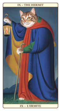 Marseille Cat Tarot, from Lo Scarabeo