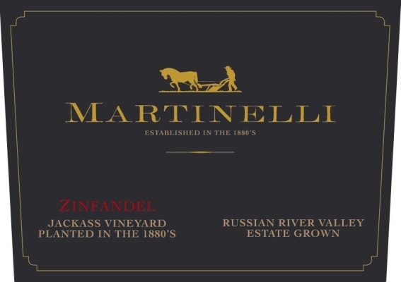 Martinelli Jackass Vineyard Zinfandel 2024 - 750ml