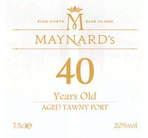 Maynard's Aged Tawny Porto 40 Years - 750ml