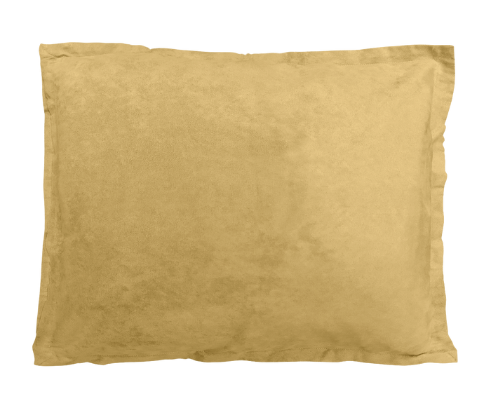 Taupe Microsuede Cushions | Northern Feather Canada