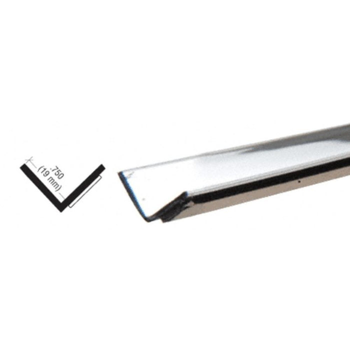 Mirror Reflective Inside Plastic Trim - 3/4" Angle - Reflect Window & Door