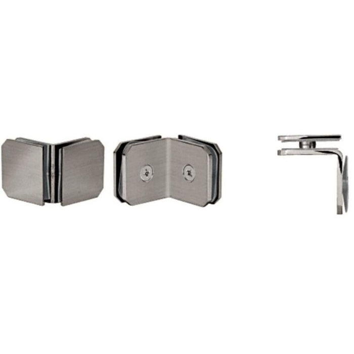 Monaco Series 90 Degree Glass - to - Glass Clamp - Reflect Window & Door