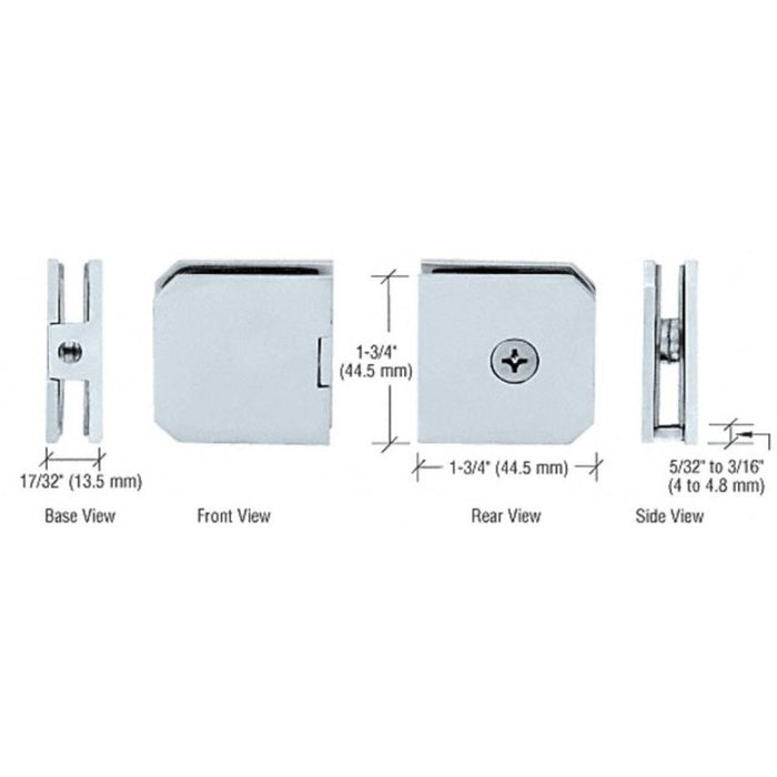 Monaco Series Fixed Panel U - Clamp - Reflect Window & Door