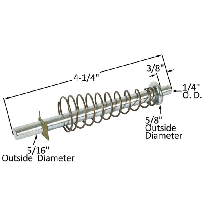 National Closet Door 5/16" Bi - Fold Pivot Rod - Reflect Window & Door