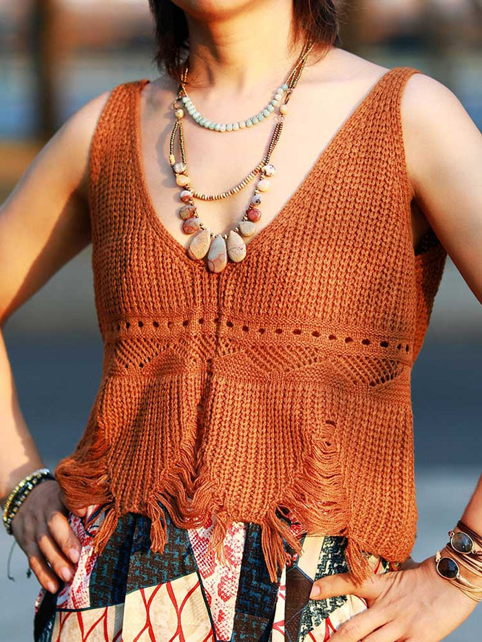 Natural Imperial Jasper & Agate Multi-Layered Choker Necklace