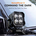 NomadRover 3 inch LED pod light with 4,890 lumens for Jeep, truck, and SUV off-road lighting