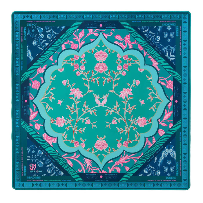 OH MY MAHJONG | Esme Mahjong Mat in Tube - flat view
