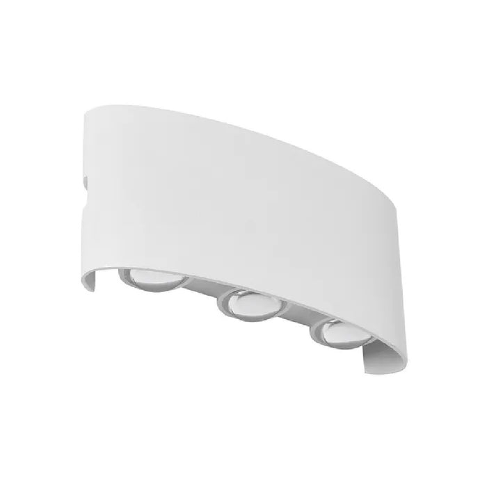 Vencha 5505080-WH Opula 3 Wall Light White. Davoluce Lighting has one of the best selection of exterior up & down modern wall lights In Australia. Vencha Lighting outdoor LED wall lights on display at Davoluce Lighting Showroom in Elsternwick, Victoria