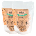 Orange Vanilla Crumbles | 2.4 oz | Pack of 2 | Gluten, Dairy, and Soy Free | The Gourmet Granola