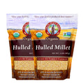 Organic Hulled White Proso Millet | 2 lb | Pack of 2 | Non-GMO | Grain Place Foods