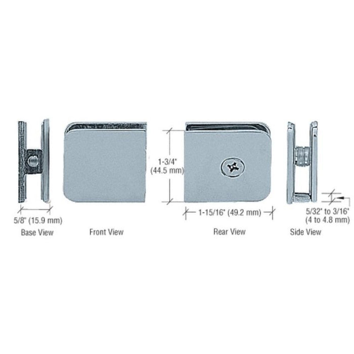 Oversized Fixed Panel U - Clamp - Reflect Window & Door
